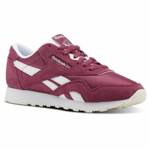 Reebok Classic Nylon Turnschuhe Damen - Rot - DE 534-NOE